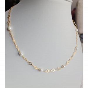 Colier clasic cu lant...