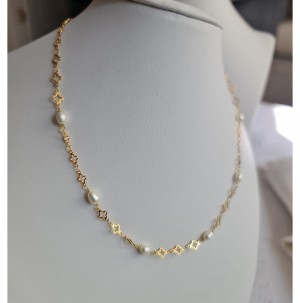 Colier clasic cu lant...